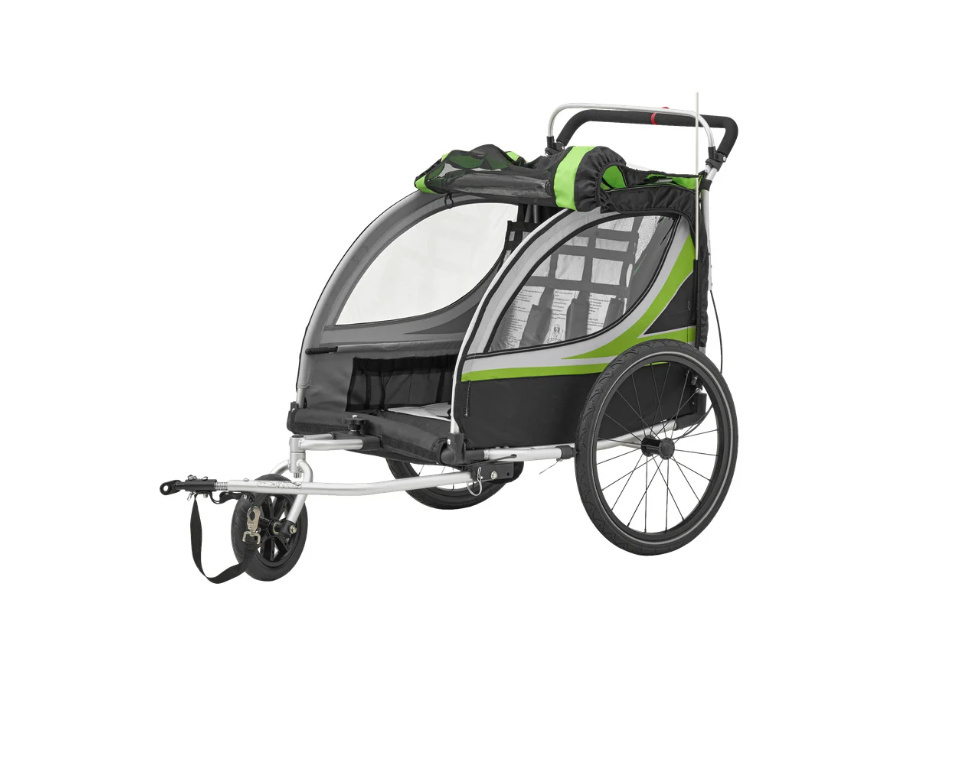 PRZYCZEPKA ROWEROWA MAX 45KG JOGGINGU WÓZEK ROWER SPACER